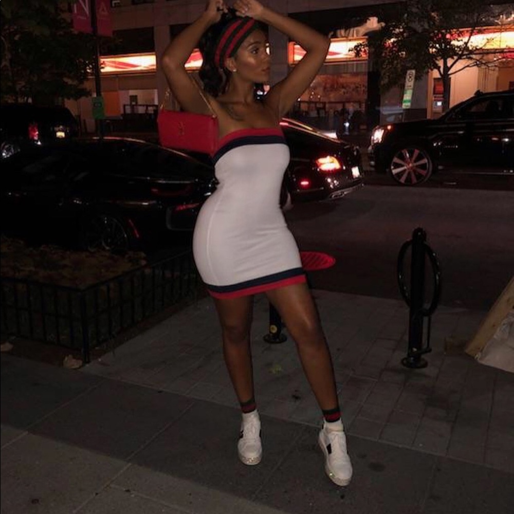 Tube mini dress